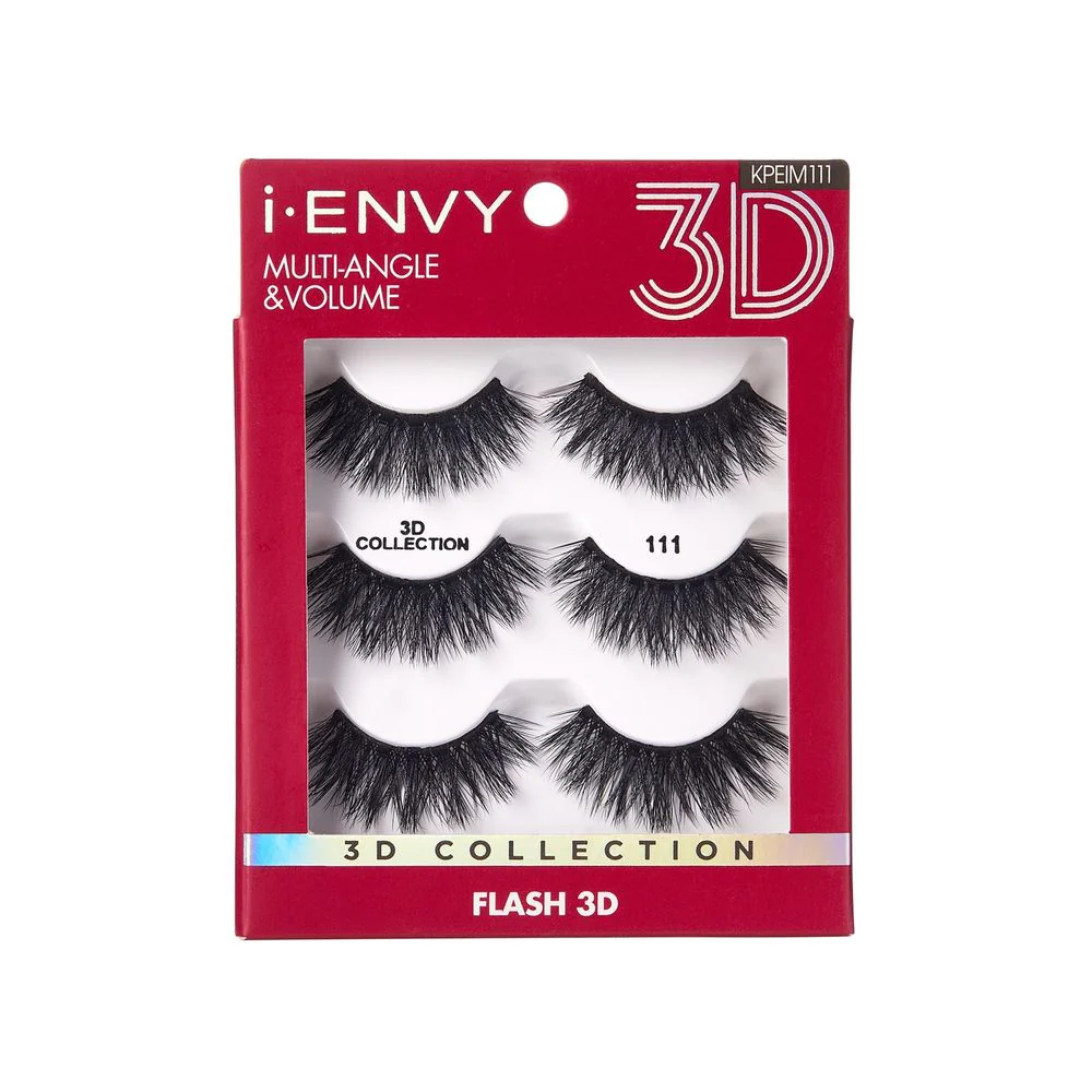 iEnvy by Kiss 3D Lashes Multi Pack - Image 3