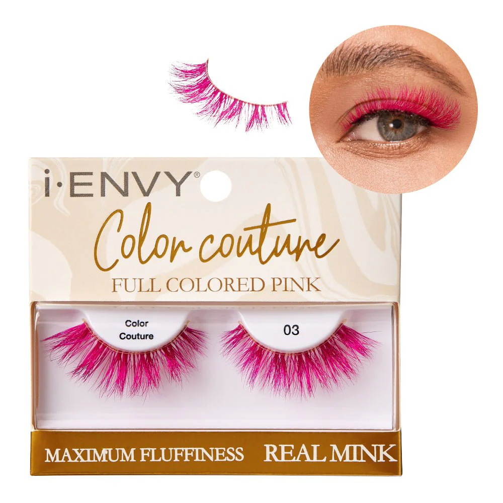 iEnvy by Kiss Color Couture Full Mink Lashes - Image 4