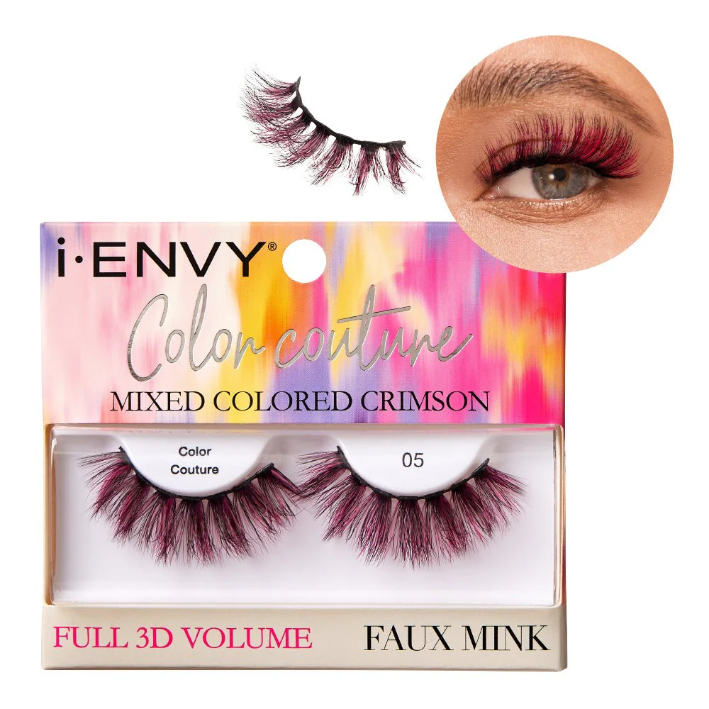 iEnvy by Kiss Color Couture Mixed Faux Mink Lashes - Image 4