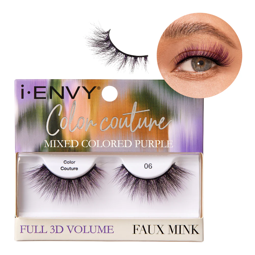 iEnvy by Kiss Color Couture Mixed Faux Mink Lashes - Image 6