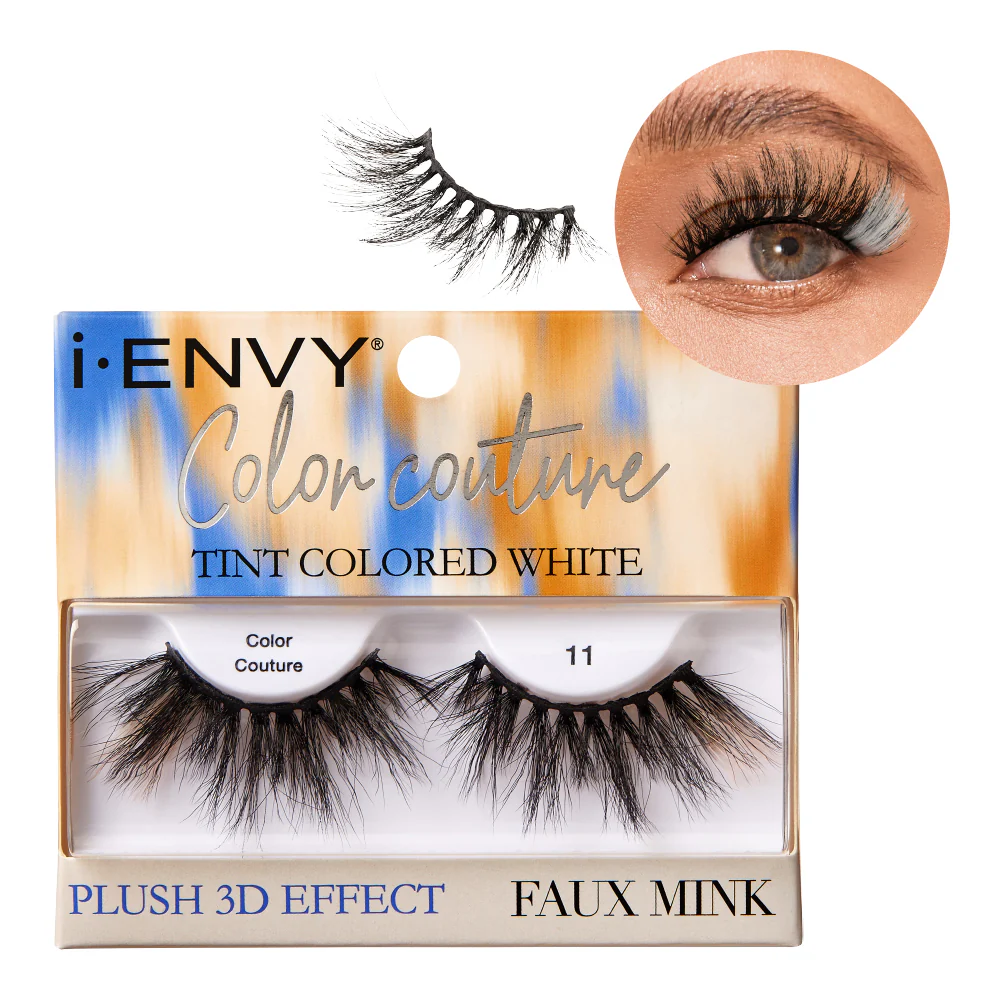 iEnvy by Kiss Color Couture Tint Faux Mink Lashes - Image 4