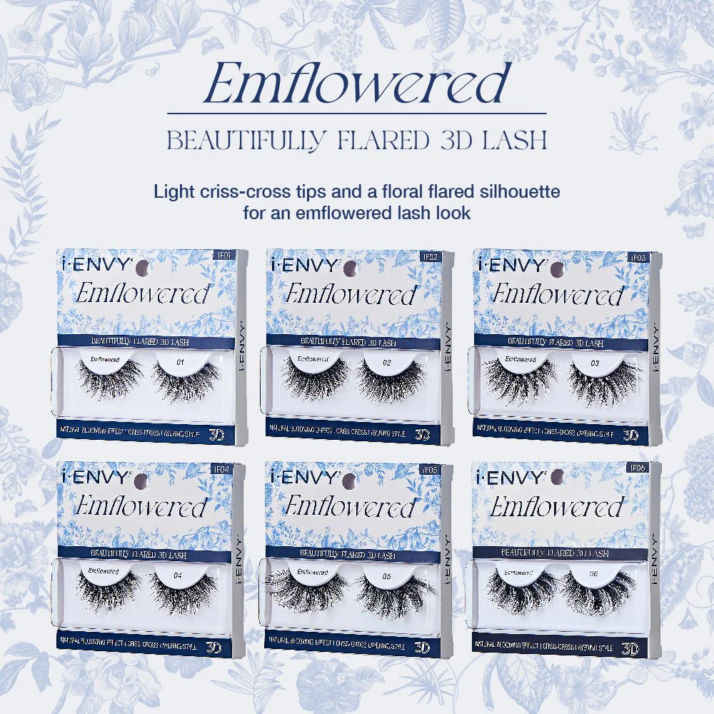 IENVY by KISS Emflowered Lashes - Image 3