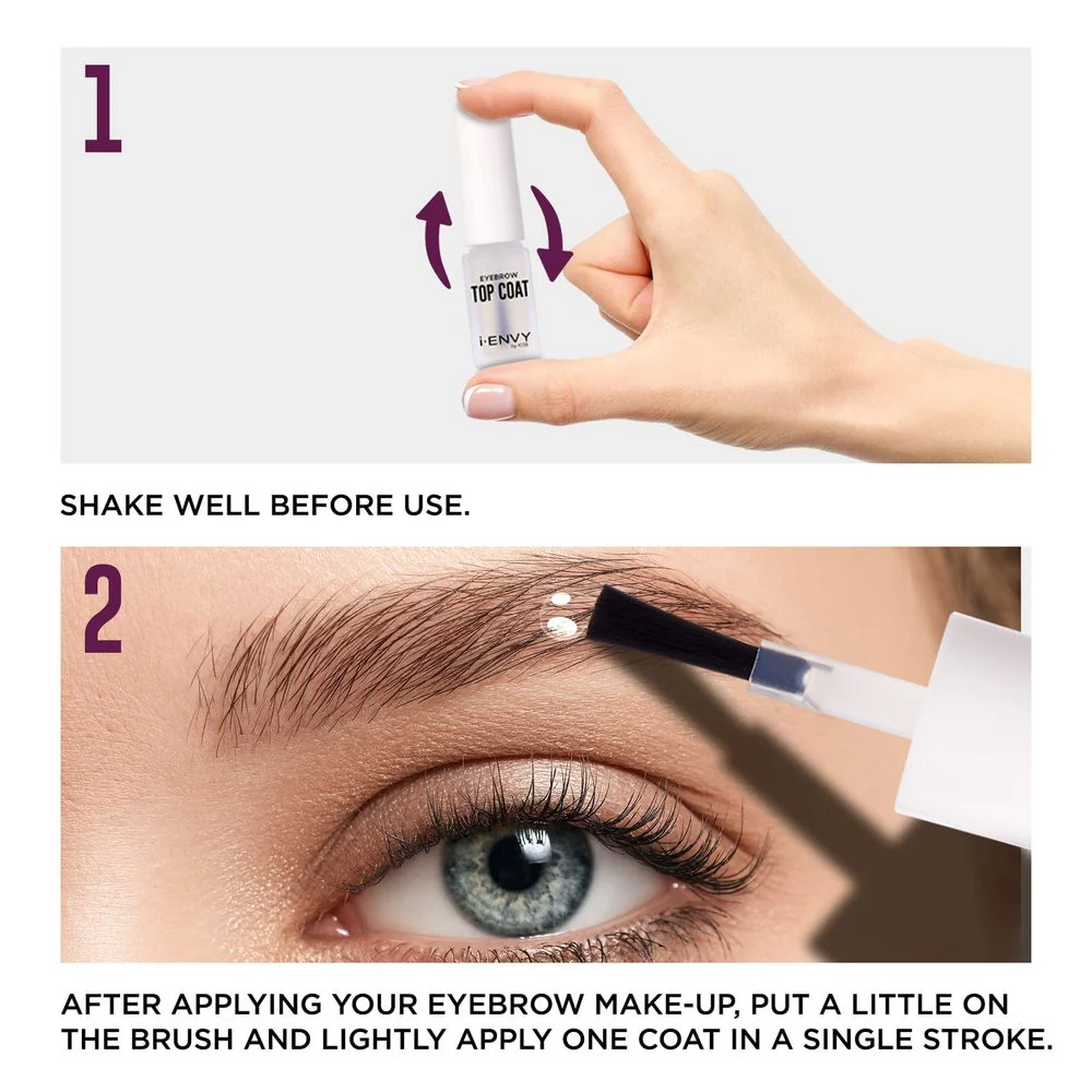 iEnvy by Kiss Eyebrow Sealer Waterproof Top Coat - Image 5