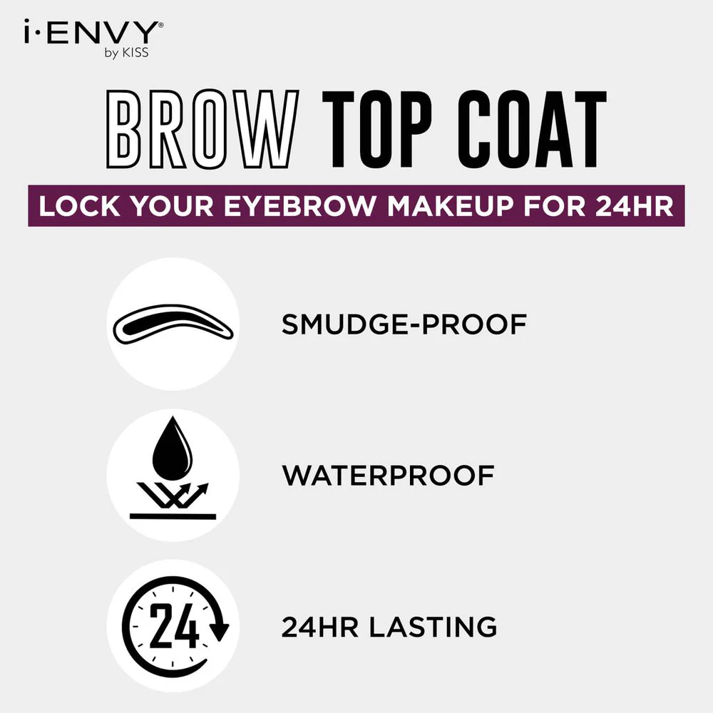 iEnvy by Kiss Eyebrow Sealer Waterproof Top Coat - Image 6