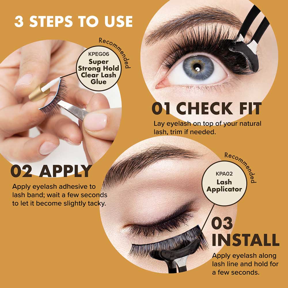 IENVY by KISS Luxury Mink Lashes β 20mm Bold Glam - Image 2
