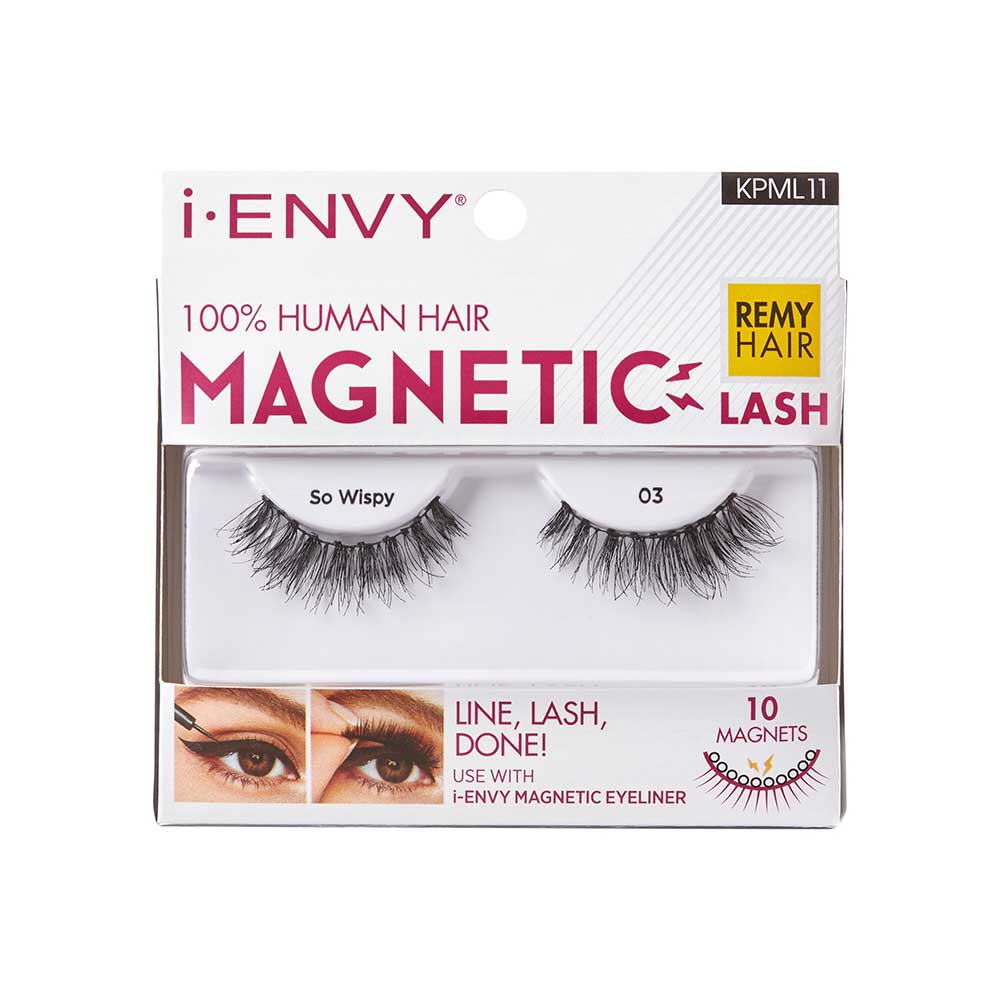 iEnvy by Kiss Magnetic Lashes β 100% Human Hair - Image 6