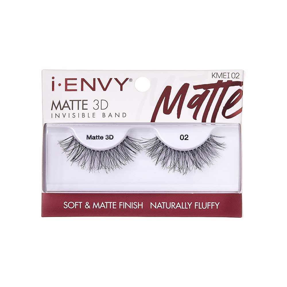 iEnvy by Kiss Matte 3D Lashes – Soft - Image 3