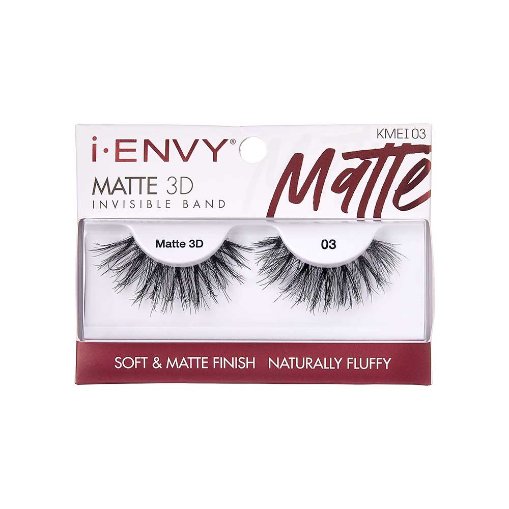 iEnvy by Kiss Matte 3D Lashes – Soft - Image 5