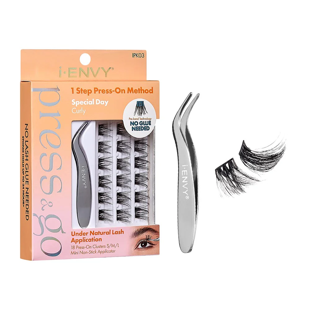 IENVY by KISS Press & Go Pre-Glued Lash Clusters - Image 4