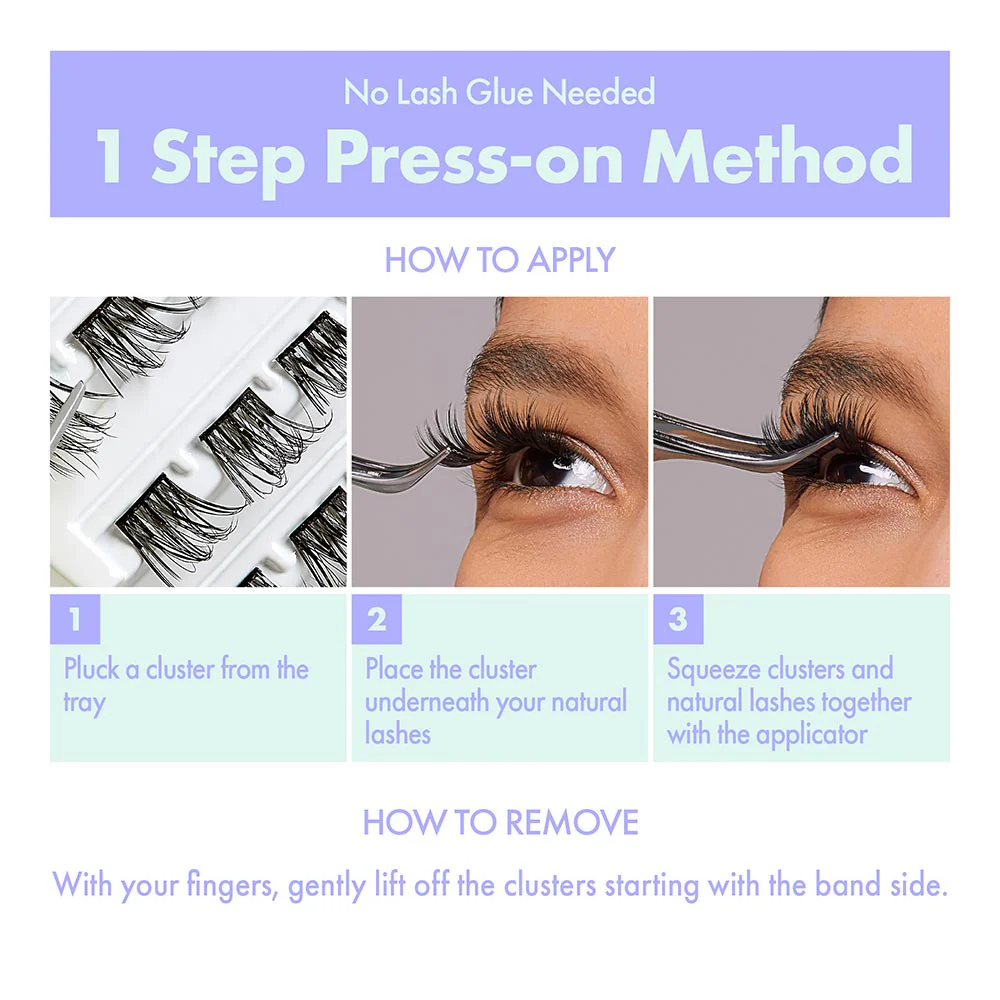 IENVY by KISS Press & Go Pre-Glued Lash Clusters - Image 8