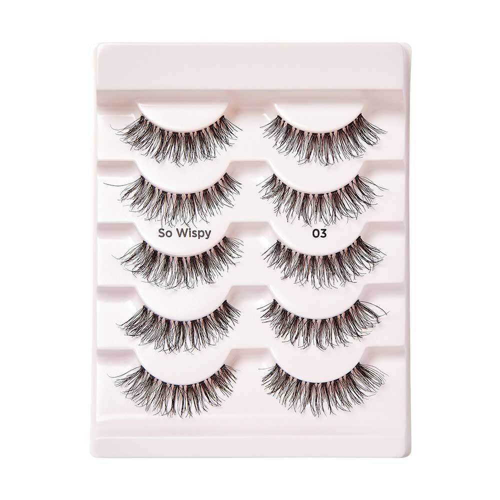 IENVY by KISS So Wispy Premium Human Hair Lash β 4 Pairs + 1 Free - Image 2