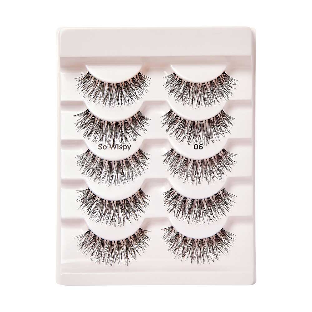 IENVY by KISS So Wispy Premium Human Hair Lash β 4 Pairs + 1 Free - Image 4