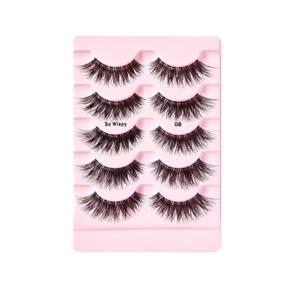 IENVY by KISS So Wispy Premium Human Hair Lash β 4 Pairs + 1 Free - Image 6