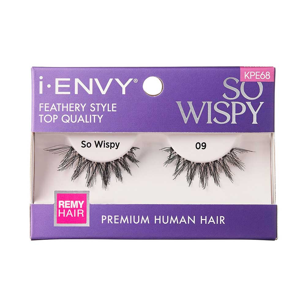 iEnvy by Kiss So Wispy Premium Human Hair Lashes - Image 5