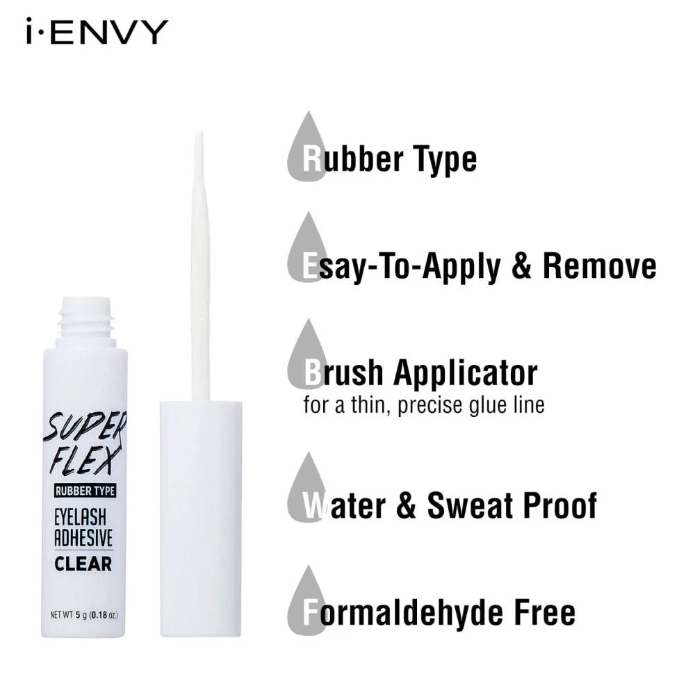 iEnvy by Kiss Super Flex Eyelash Adhesive Glue - Clear - Image 5
