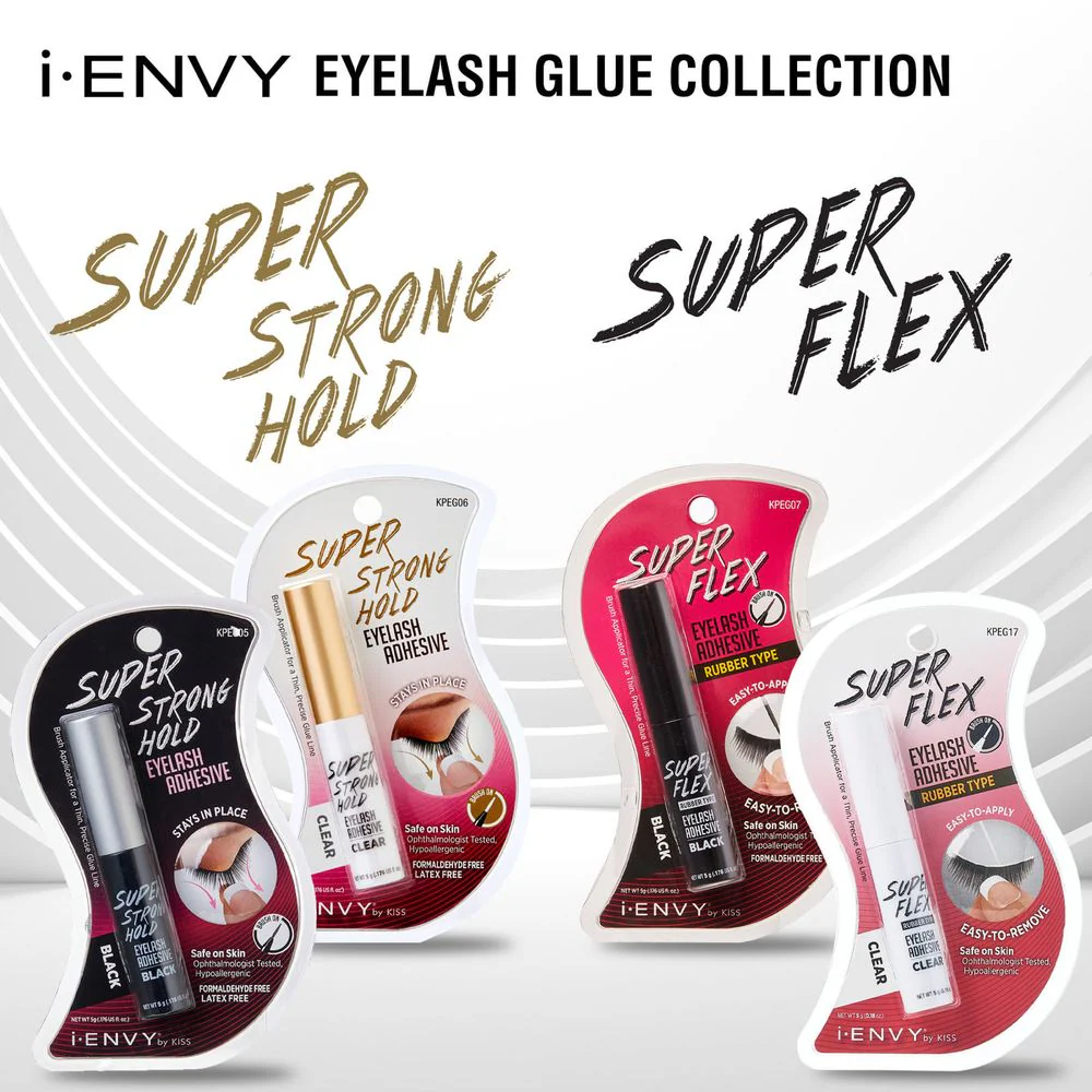 iEnvy by Kiss Super Flex Eyelash Adhesive Glue - Clear - Image 7