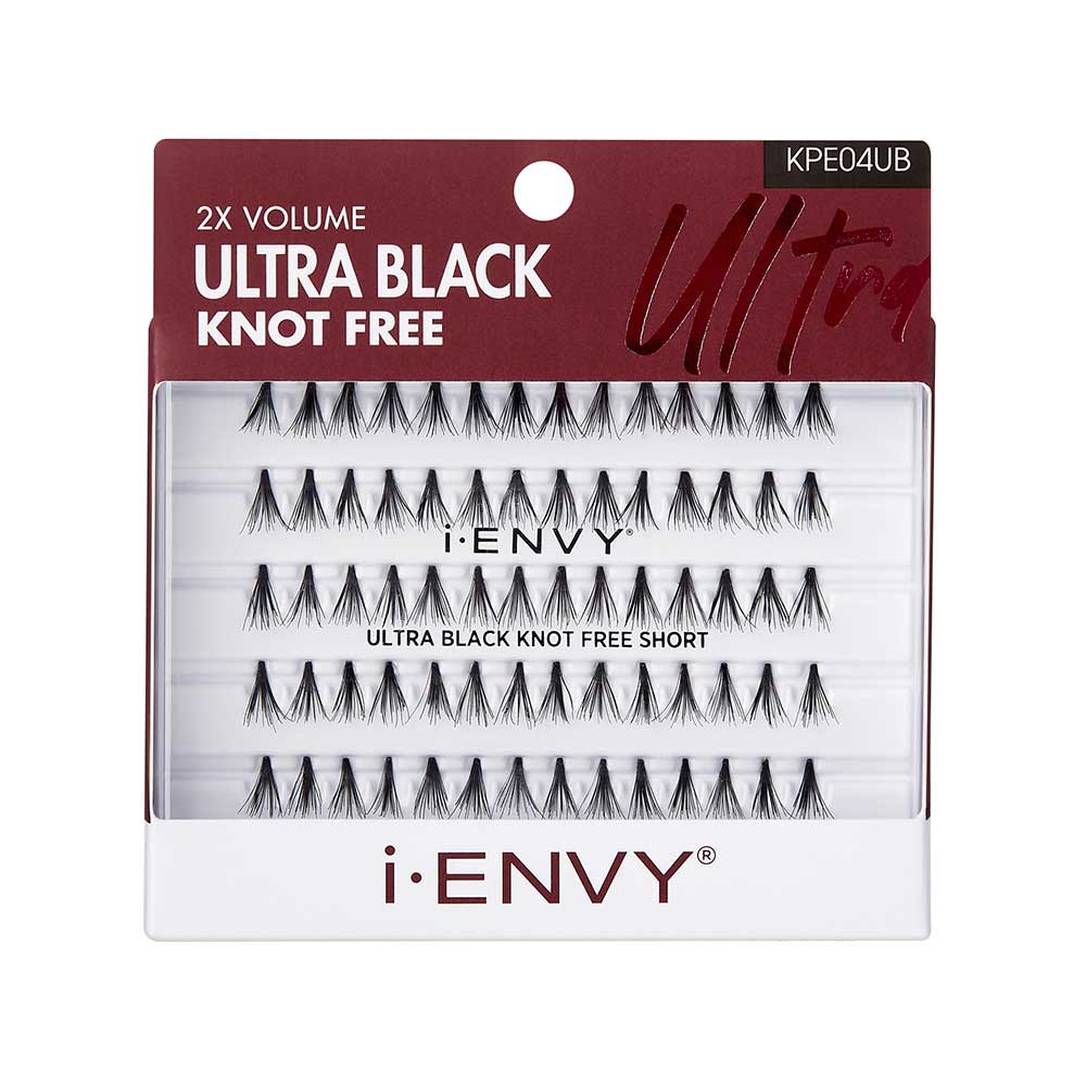 iEnvy by Kiss Ultra Black Knot Free Individual Lashes – 70pcs - Image 3