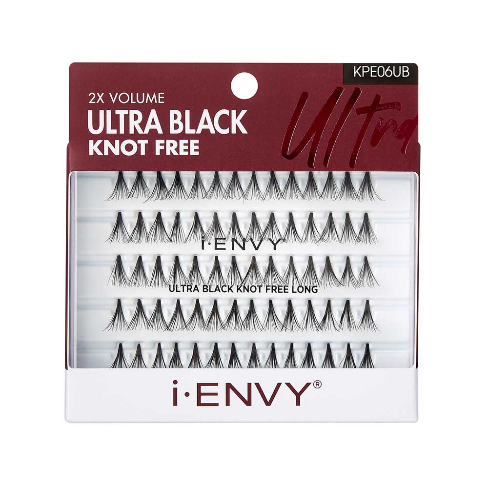 iEnvy by Kiss Ultra Black Knot Free Individual Lashes – 70pcs - Image 5