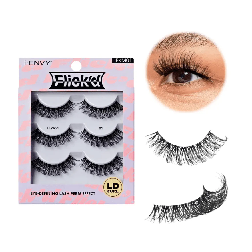 iENVY Flick’d LD & DD Curl Strip Lashes - Image 2