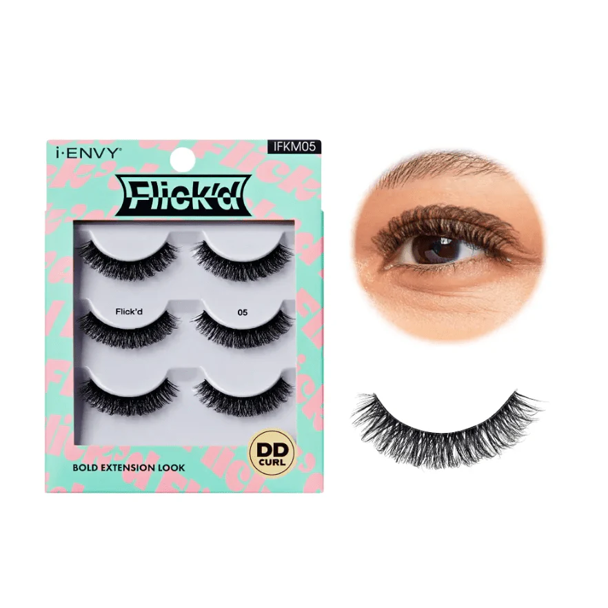 iENVY Flick’d LD & DD Curl Strip Lashes - Image 3