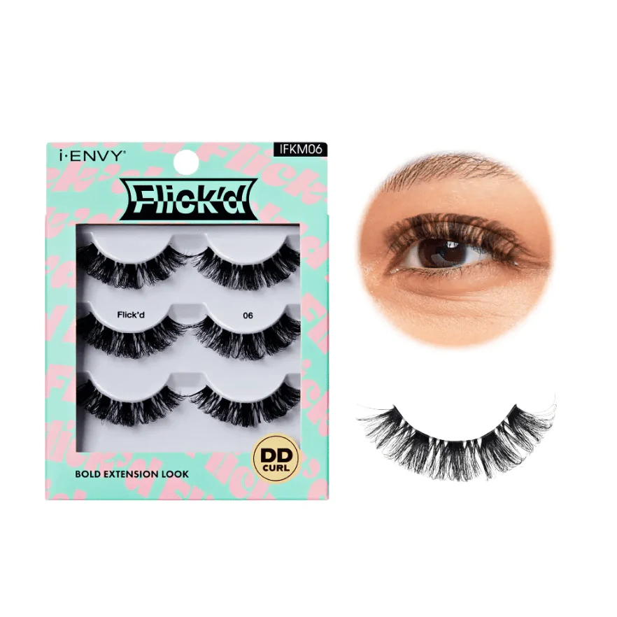 iENVY Flick’d LD & DD Curl Strip Lashes - Image 4