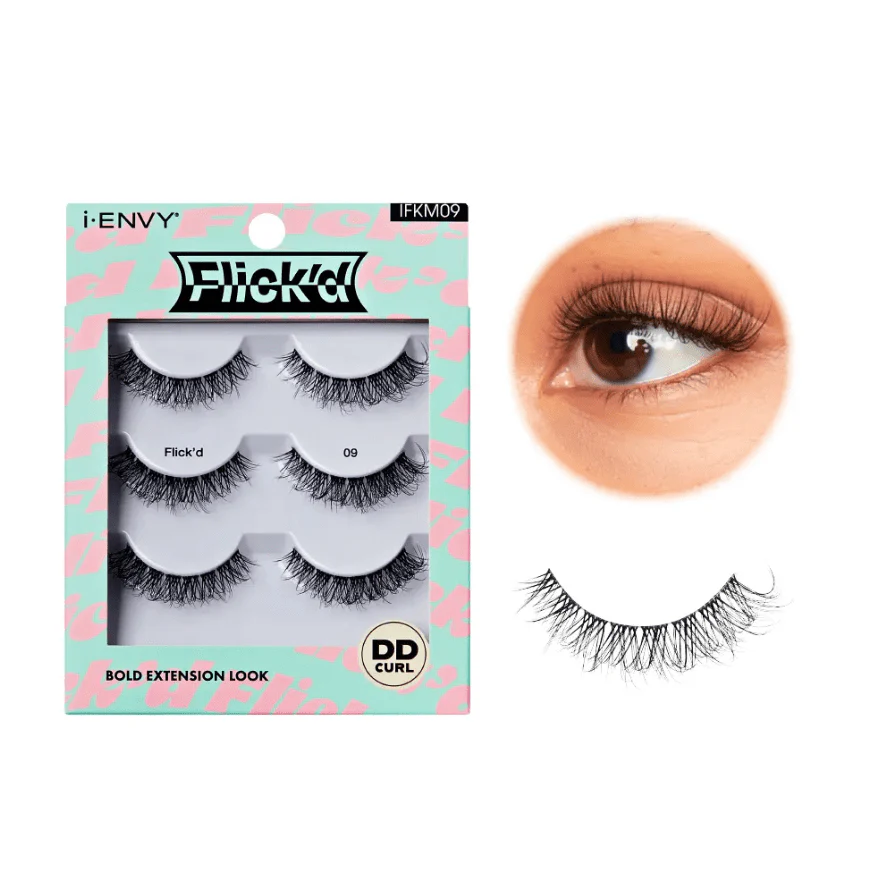 iENVY Flick’d LD & DD Curl Strip Lashes - Image 7