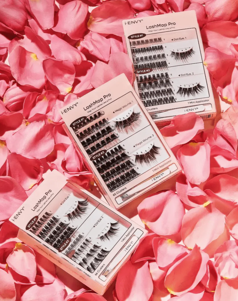 iENVY LashMap Pro Cluster Lash Kit โ With Tweezer