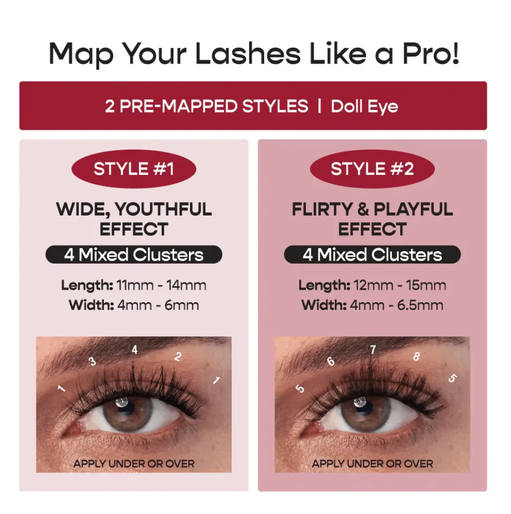 iENVY LashMap Pro Cluster Lash Kit โ With Tweezer - Image 13
