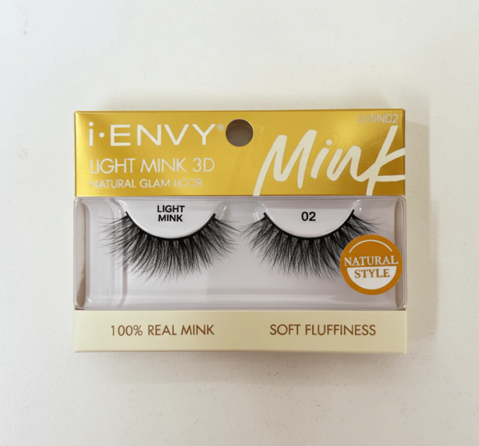 iENVY Light Mink 3D Lashes – Natural Glam Look - Image 2