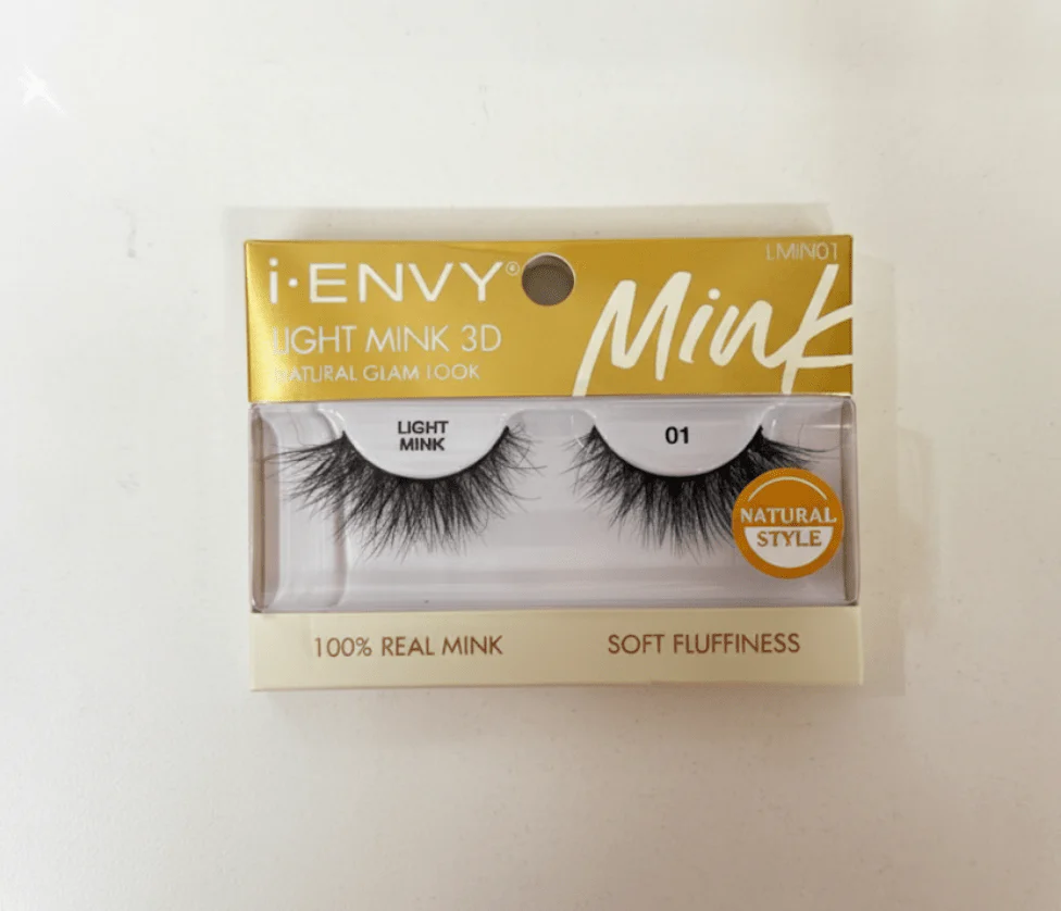 iENVY Light Mink 3D Lashes – Natural Glam Look - Image 3