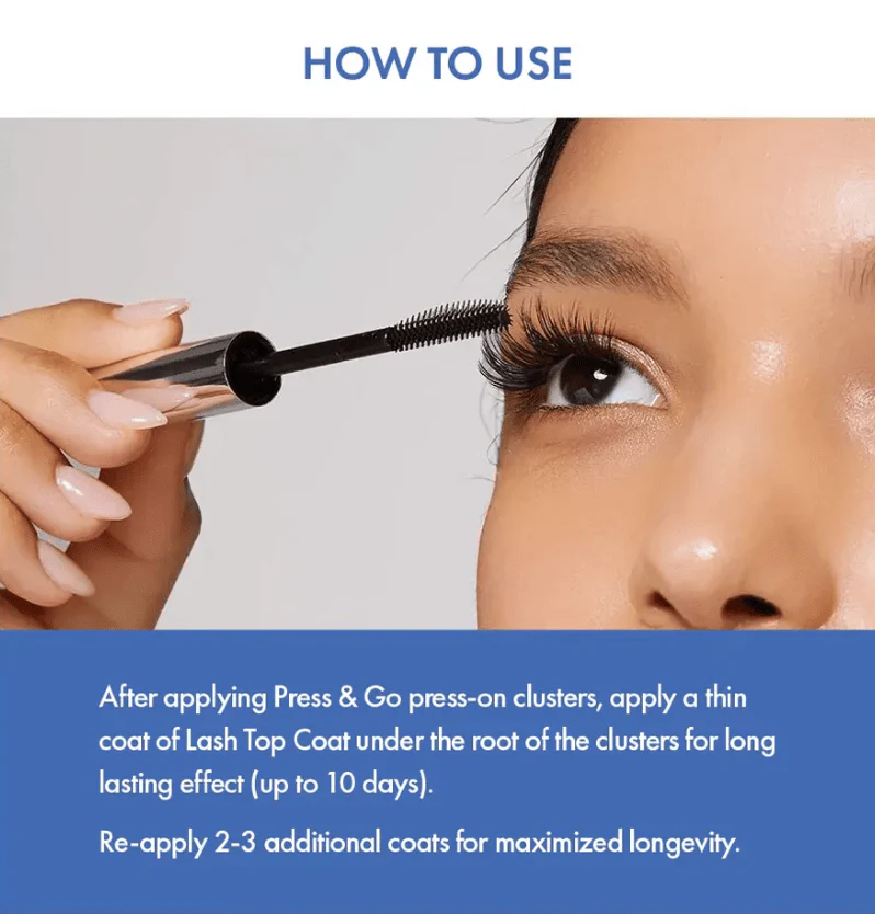 IENVY Press & Go Waterproof Lash Top Coat – 4.2g - Image 4