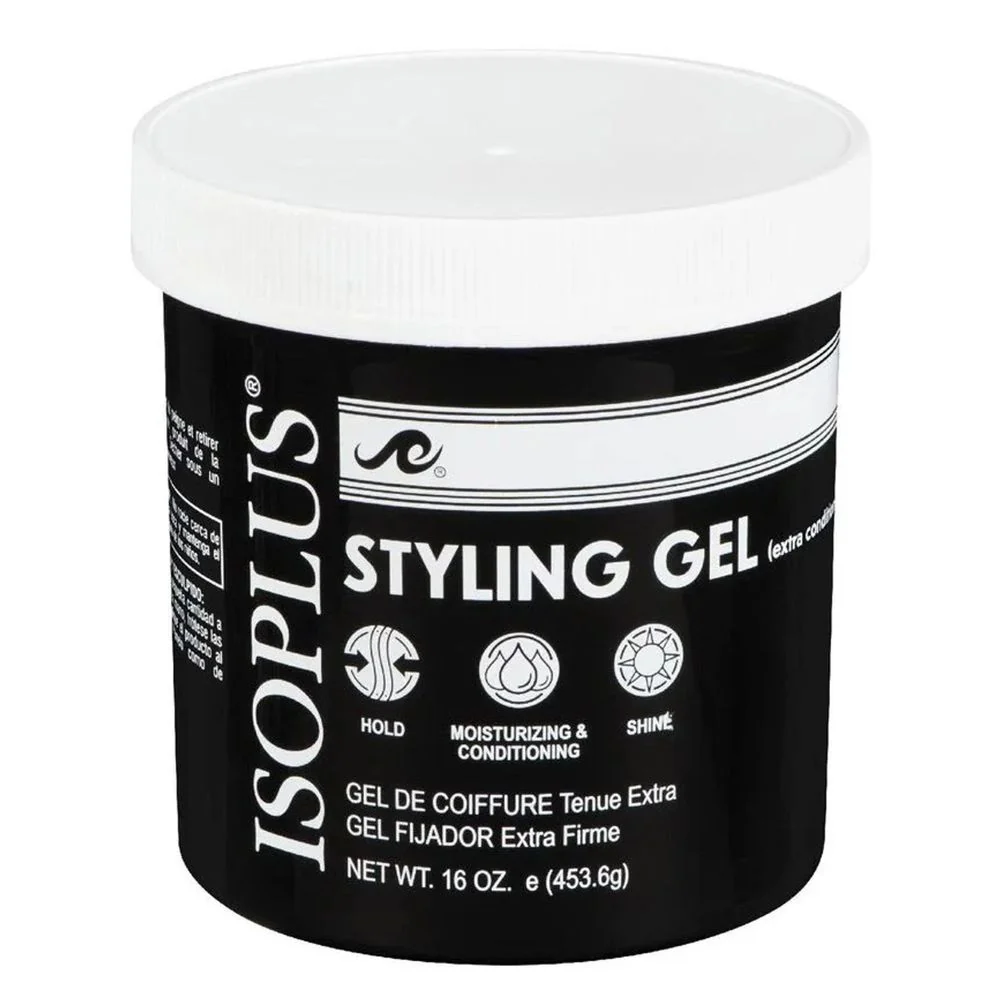 ISOPLUS Hair Styling Gel – Extra Conditioning DARK - Image 2