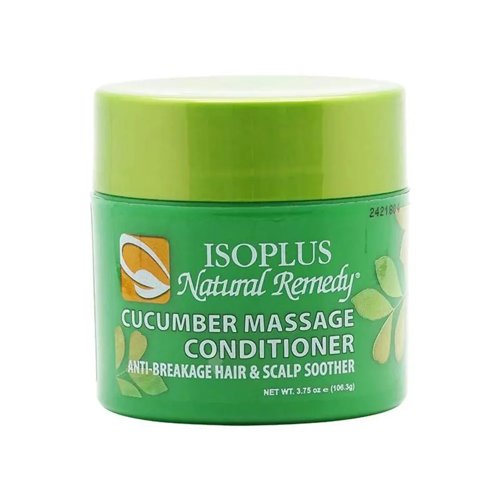 Isoplus Natural Remedy Massage Conditioner – Cucumber & Avocado – 3.75 oz - Image 3