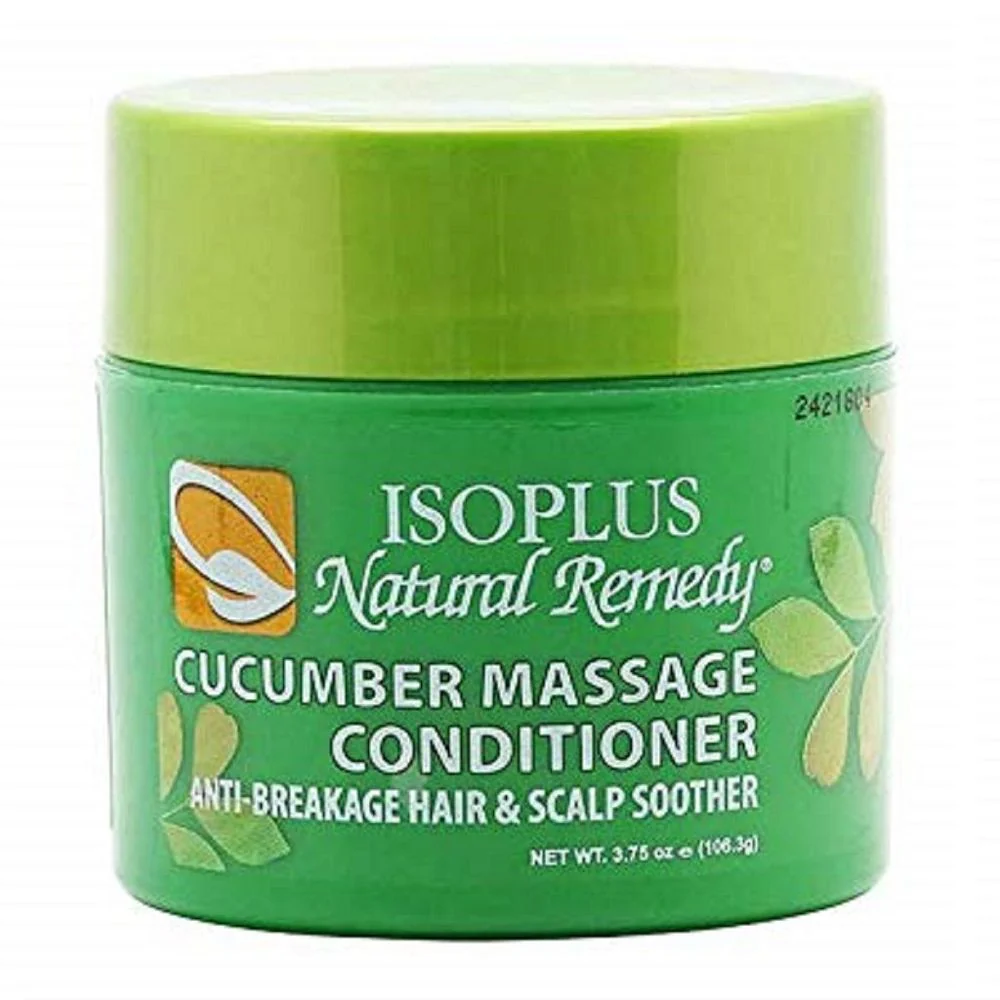 Isoplus Natural Remedy Massage Conditioner – Cucumber & Avocado – 3.75 oz - Image 4