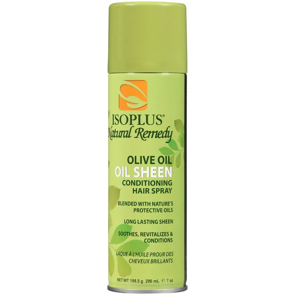 Isoplus Natural Remedy Oil Sheen – Olive Oil – 7 oz & 2 oz - Image 2