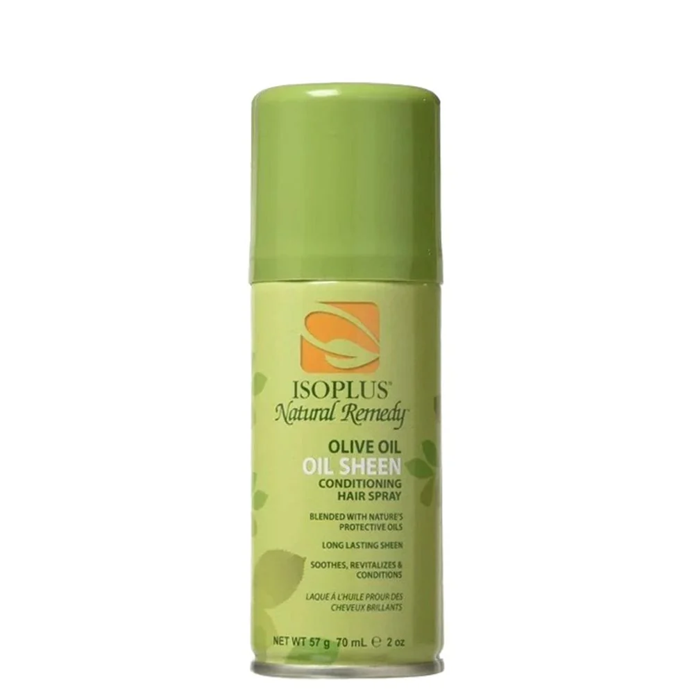 Isoplus Natural Remedy Oil Sheen – Olive Oil – 7 oz & 2 oz - Image 3