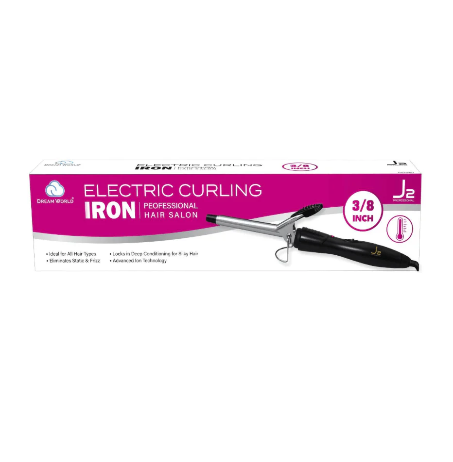 J2 Electric Curling Iron β 3/8" Barrel