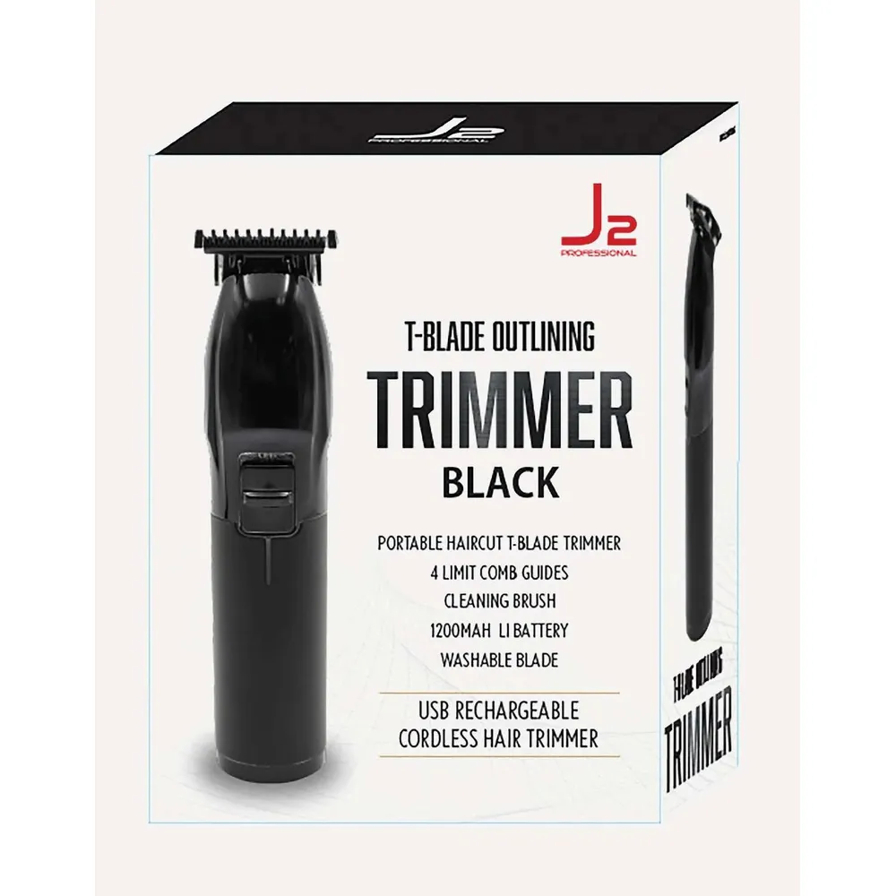 J2 Trimmer T-Blade Outlining – Black & Red - Image 2