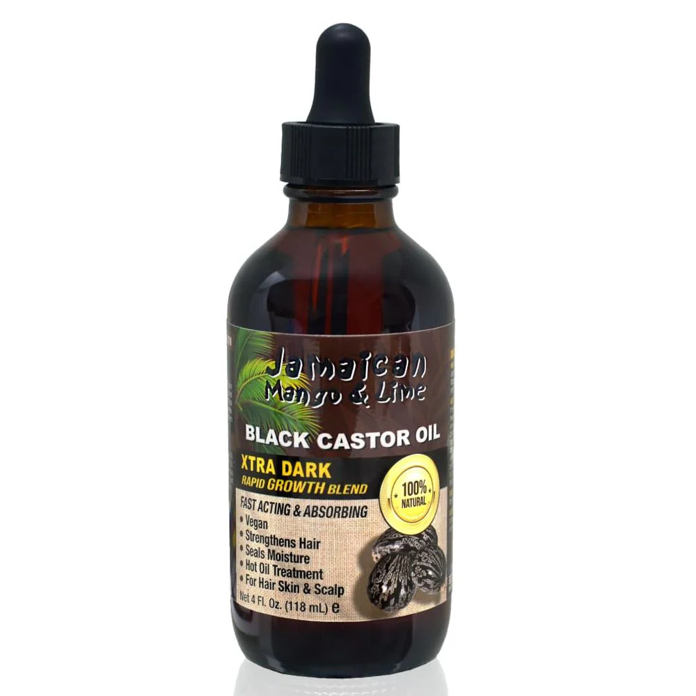 Jamaican Mango & Lime Black Castor Oil Hair Oil - 2oz - Image 5