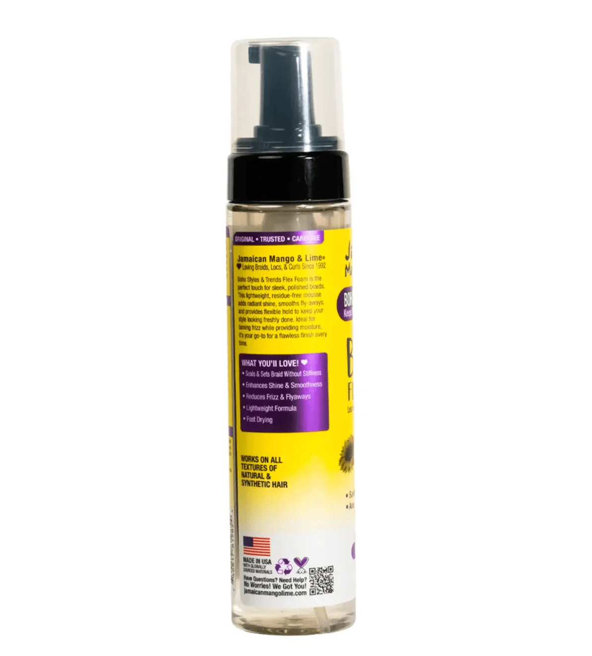 Jamaican Mango & Lime Boho Flex Foam - 8oz - Image 3