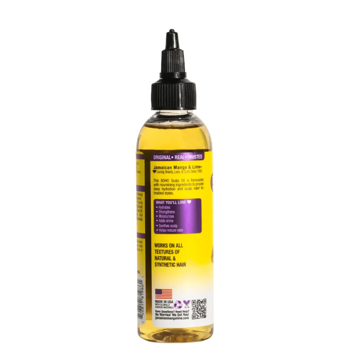 Jamaican Mango & Lime Boho Scalp Oil - 4oz - Image 3