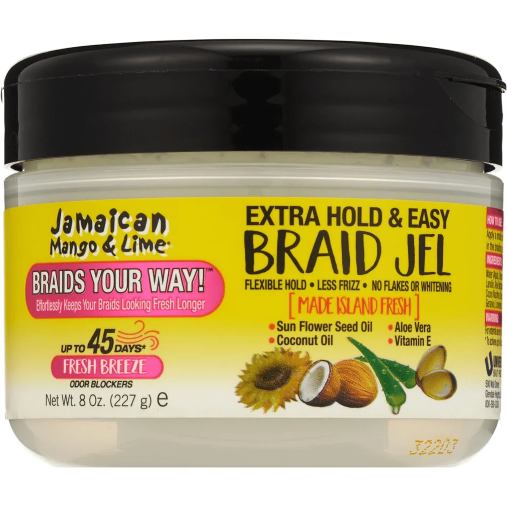 Jamaican Mango & Lime Braid Your Way Braid Gel - Extra Hold 8oz