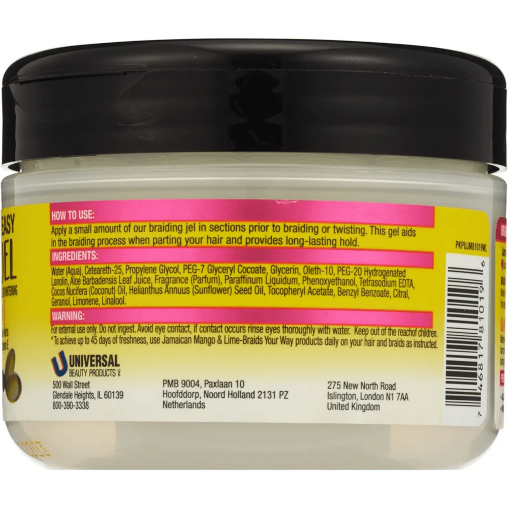 Jamaican Mango & Lime Braid Your Way Braid Gel - Extra Hold 8oz - Image 2