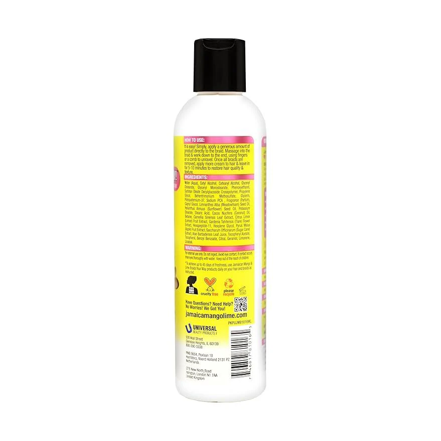 Jamaican Mango & Lime Braid Your Way Braid Takedown - Detangler 8oz - Image 2