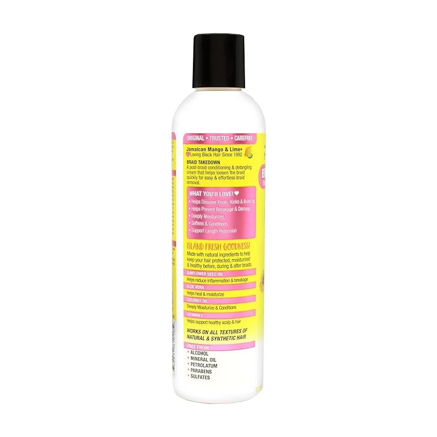 Jamaican Mango & Lime Braid Your Way Braid Takedown - Detangler 8oz - Image 3