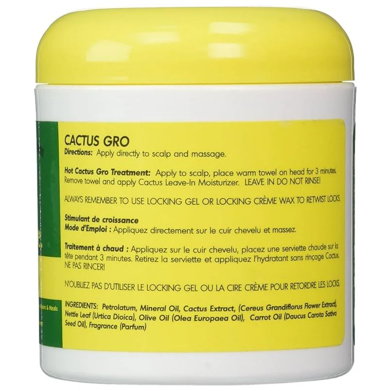 Jamaican Mango & Lime Cactus Gro Hair Thickener - 6oz - Image 2