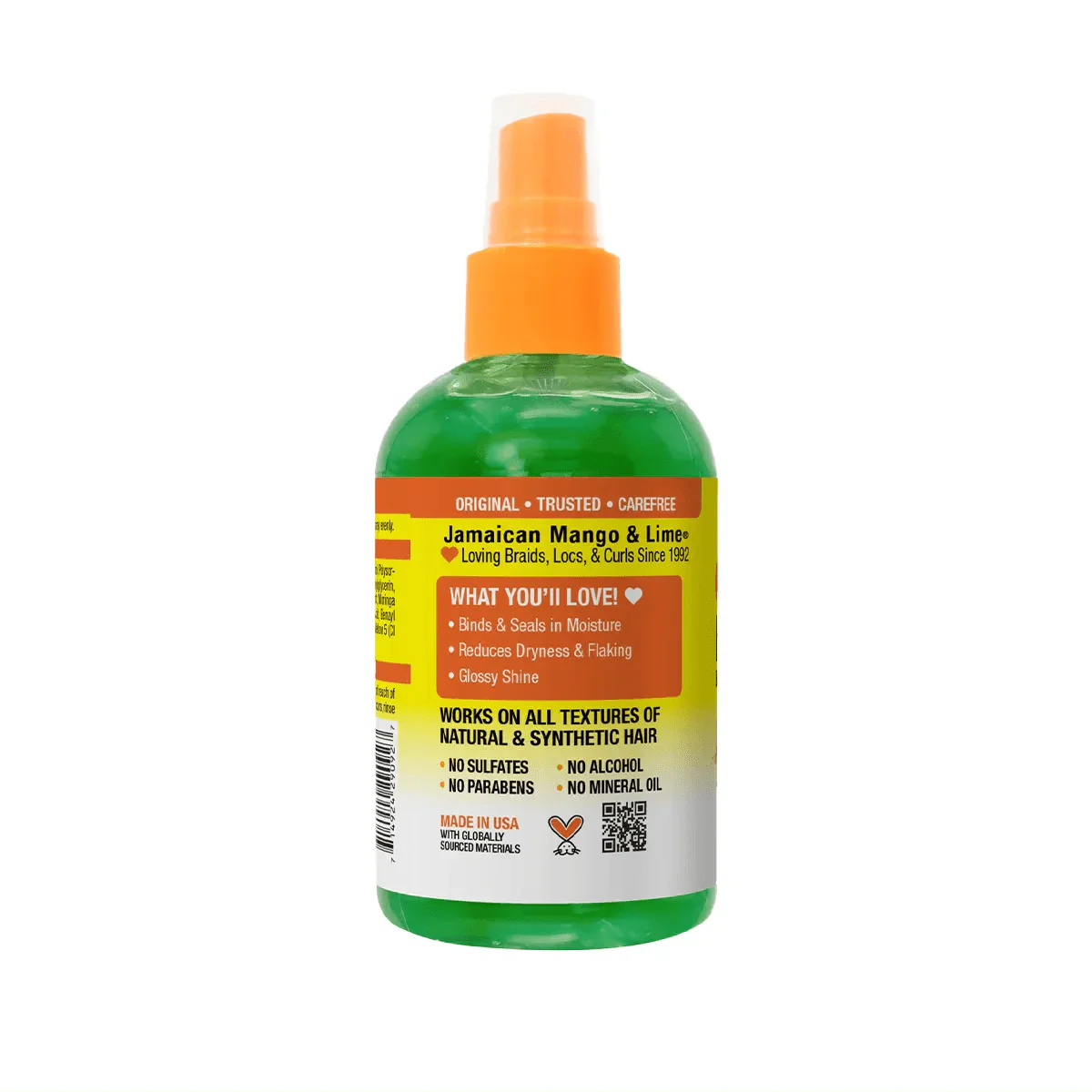 Jamaican Mango & Lime Hair N' Cense Spray - Moringa & Honey 4oz - Image 2