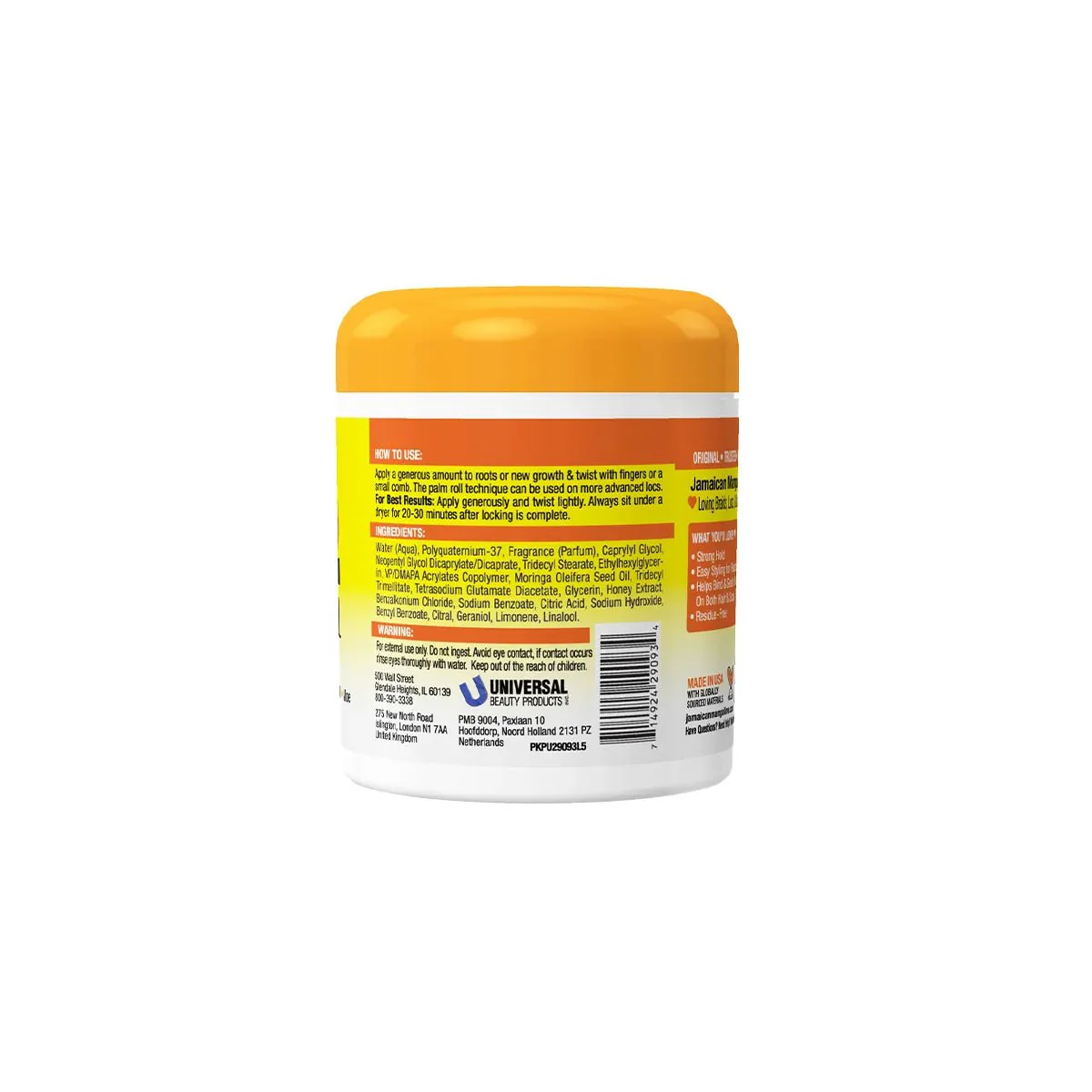 Jamaican Mango & Lime Resistant Locking Hair Gel - 6oz - Image 2
