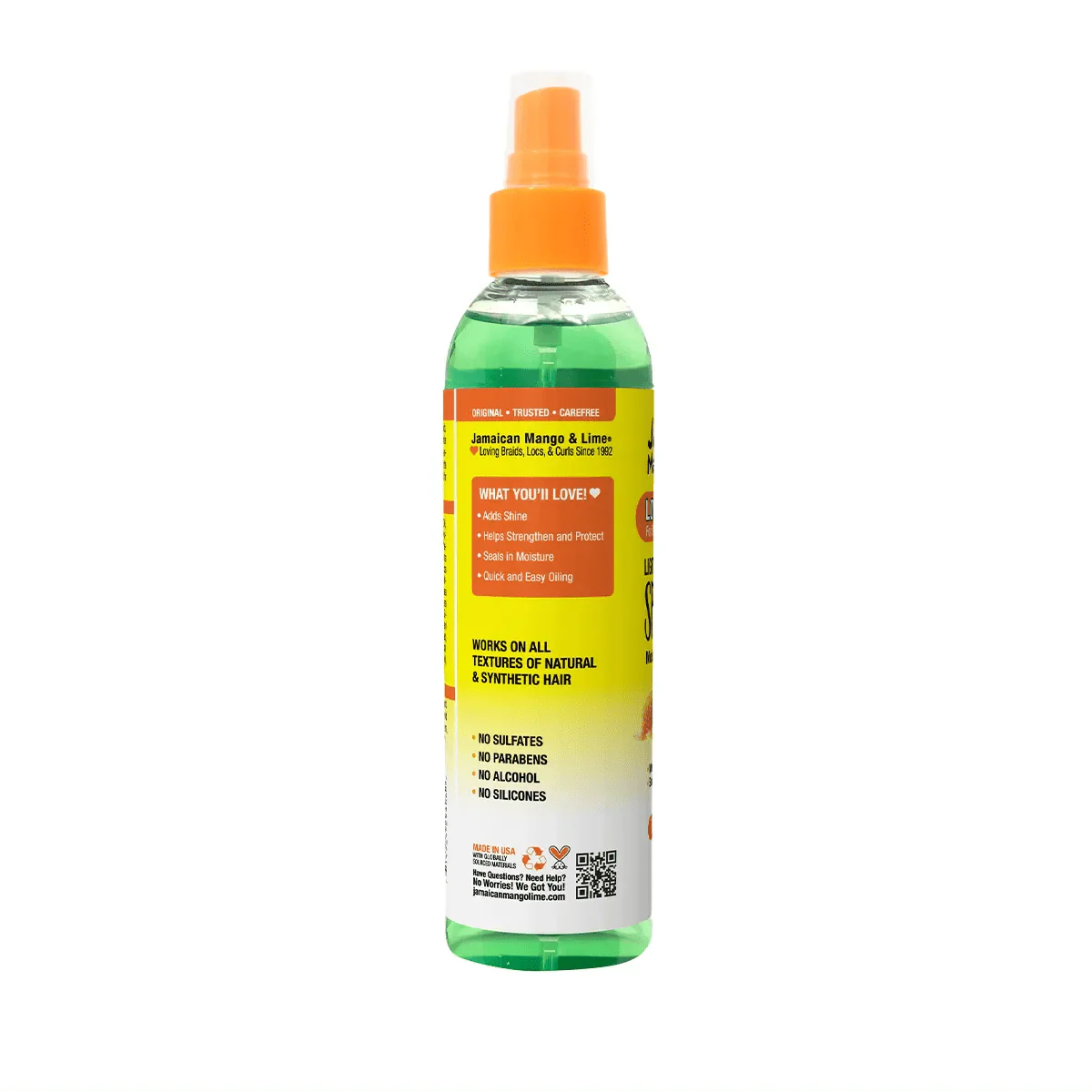 Jamaican Mango & Lime Sproil Spray Oil - 6oz - Image 2