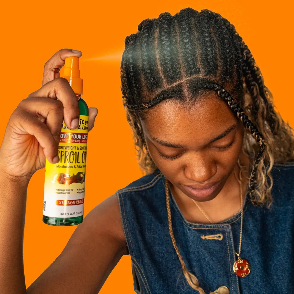 Jamaican Mango & Lime Sproil Spray Oil - 6oz - Image 9